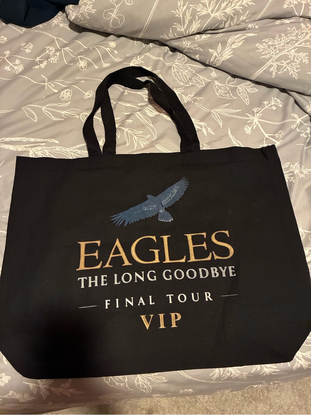 Official Eagles VIP Tote Bag - The Long Goodbye - Final Tour - VIP